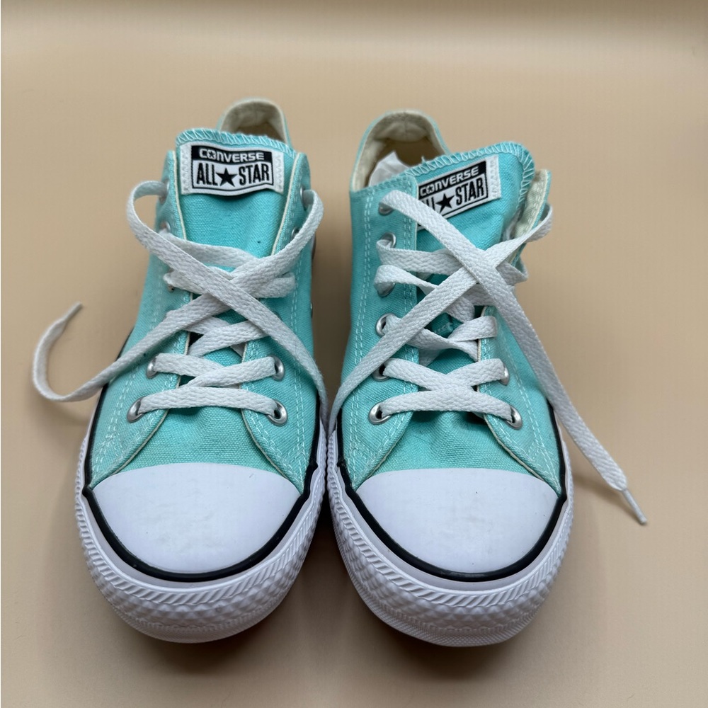 Converse Blue and White Chuck Taylor Sneakers